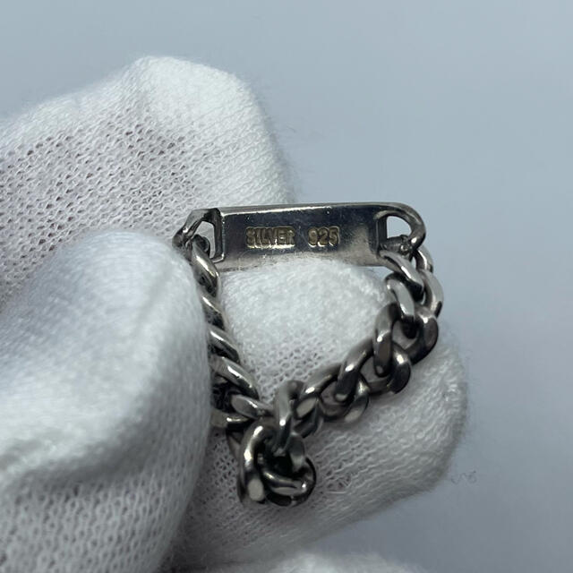 Maison Martin Margiela(マルタンマルジェラ)のID chain ring 指輪　vintage  メンズのアクセサリー(リング(指輪))の商品写真