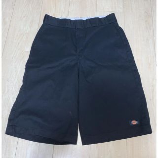 ディッキーズ(Dickies)の【Dickies】ディッキーズ　ハーフパンツ　ブラック　36インチ(ショートパンツ)