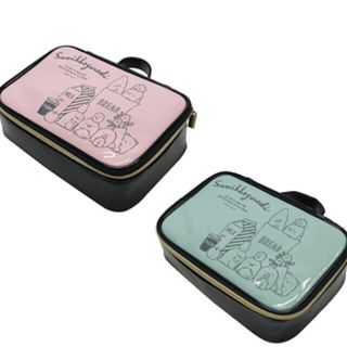 サンエックス(サンエックス)のすみっコぐらし　ドレッサーポーチ　ピンク　モーリーファンタジー限定品(キャラクターグッズ)