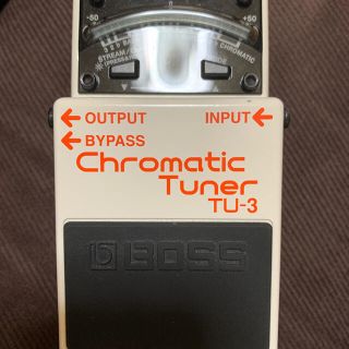 ボス(BOSS)の【美品】BOSS TU3 チューナー(ベースエフェクター)