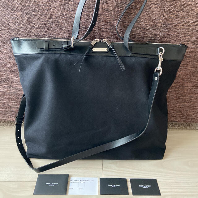 【美品】SAINT LAURENT  サンローラン　ID  トート　バッグ