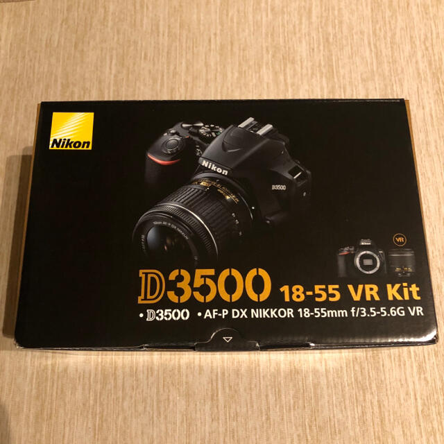 新品、未使用】Nikon D3500 18-55 VR レンズキット - デジタル一眼