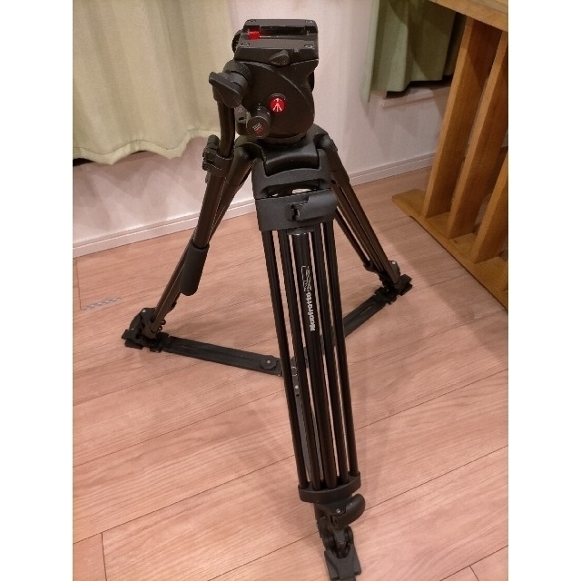 【三脚と雲台セット】Manfrotto 525MVB ＆ 503HDV ケース付