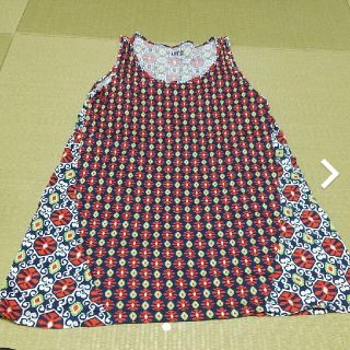 ユニクロ(UNIQLO)のユニクロ  花柄  チュニック(チュニック)