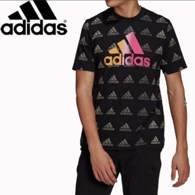 adidas(アディダス)のadidas ロゴTシャツ メンズのトップス(Tシャツ/カットソー(半袖/袖なし))の商品写真