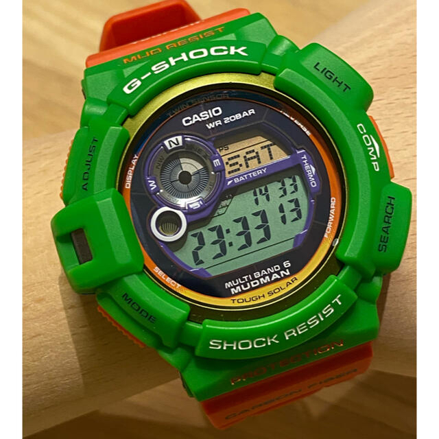 G-SHOCK/限定/GW-9300K/電波/ソーラー/マッドマン/箱付/美品