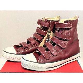 コンバース(CONVERSE)の★90s!USA!コンバース オールスター V-5 レザー 5 赤 2011★(スニーカー)