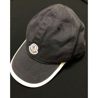 モンクレール(MONCLER)の👩‍🦰様専用　モンクレール　キッズキャップ　ネイビー54cm(帽子)