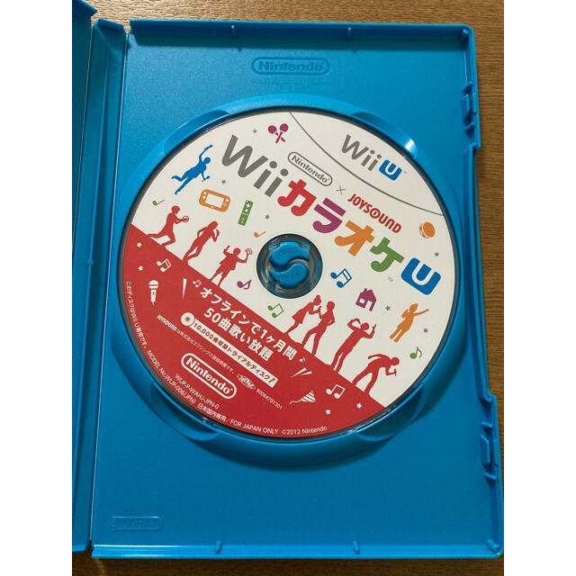 Wii U(ウィーユー)のWii  u カラオケ エンタメ/ホビーのゲームソフト/ゲーム機本体(家庭用ゲームソフト)の商品写真