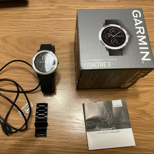 【最終値下げ】garmin viboactive3 ブラック