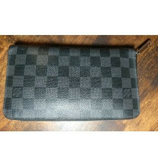 ルイヴィトン(LOUIS VUITTON)のmisada様専用 ジッピー オーガナイザーライン ダミエ グラフィット 中古(長財布)