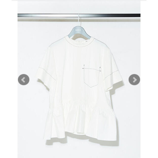 ★専用★RUMCHEラムシェステッチTシャツ ホワイト(Tシャツ/カットソー(半袖/袖なし))