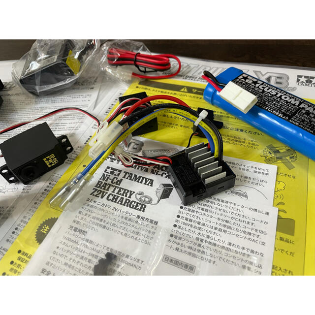 TAMIYA　ラジコン　バッテリー　プロポ　充電器　セット