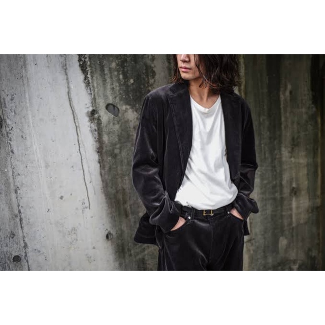 50%OFF オーラリー 18AW ウォッシュド コーデュロイ セットアップ