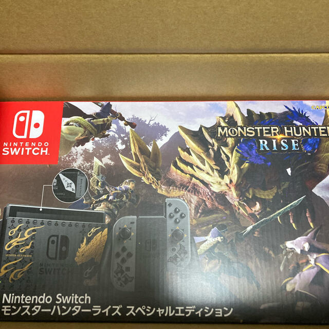 好評 Nintendo Switch モンスターハンターライズ モンハンライズ 本体