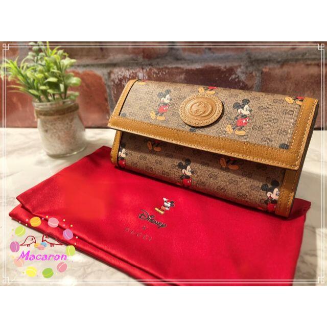 最新エルメス ミッキー 【長財布】GUCCI - Gucci ディズニーコラボ