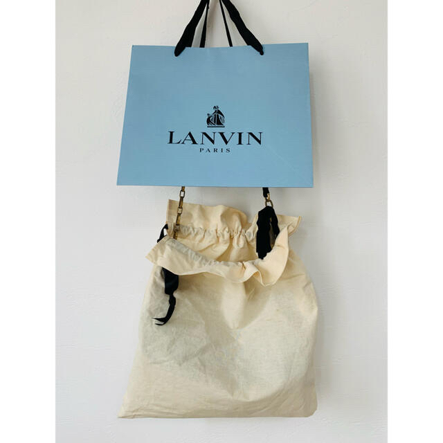 LANVIN(ランバン)のLANVIN (インポートライン)レザーチェーンショルダー レディースのバッグ(ショルダーバッグ)の商品写真