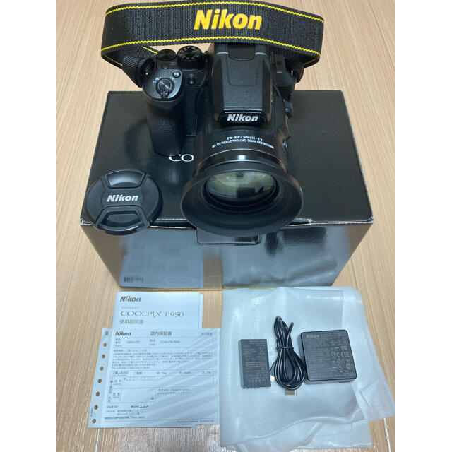 Nikon デジタルカメラ COOLPIX P950 ブラック クールピクス P 早期割引