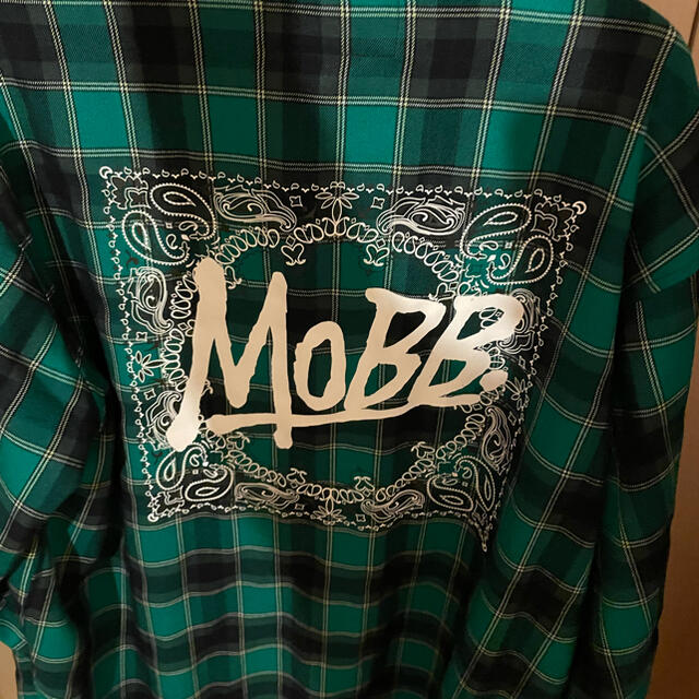 MOBB check shirt 1