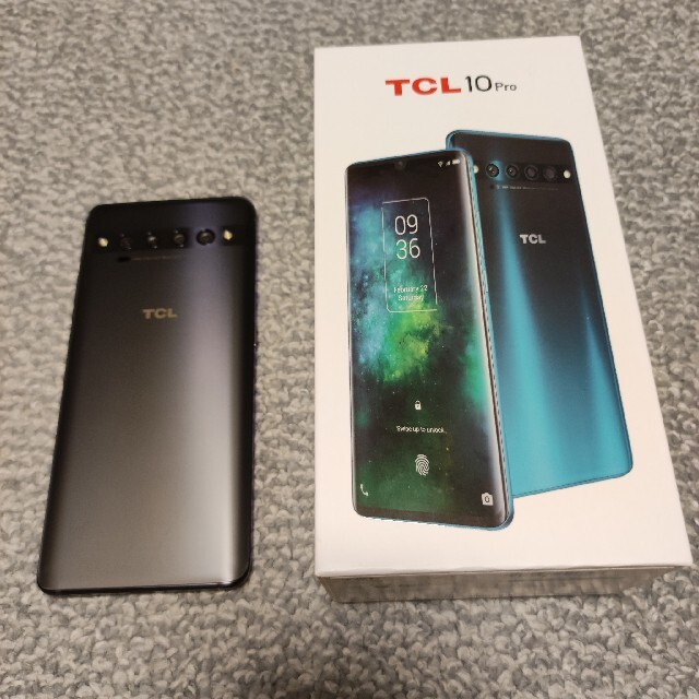 【新品未開封】TCL 10 Pro Ember Gray