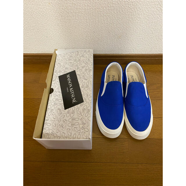 MAISON KITSUNE'(メゾンキツネ)のMAISONKITSUNE キツネ スニーカー スリッポン VANS コンバース メンズの靴/シューズ(スニーカー)の商品写真