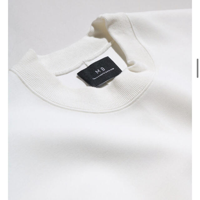 mb ハイエンドカットソー　ホワイト メンズのトップス(Tシャツ/カットソー(半袖/袖なし))の商品写真