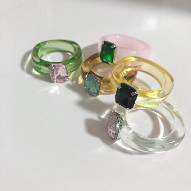 ストーン リング レディースのアクセサリー(リング(指輪))の商品写真