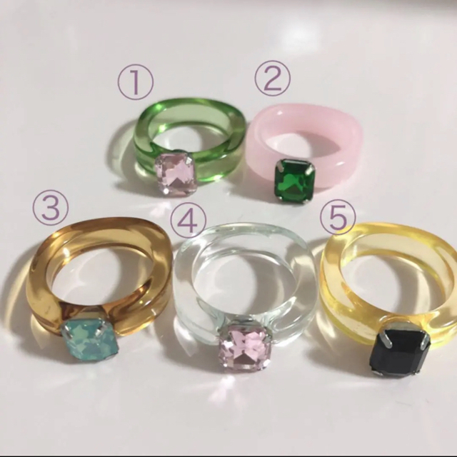 ストーン リング レディースのアクセサリー(リング(指輪))の商品写真