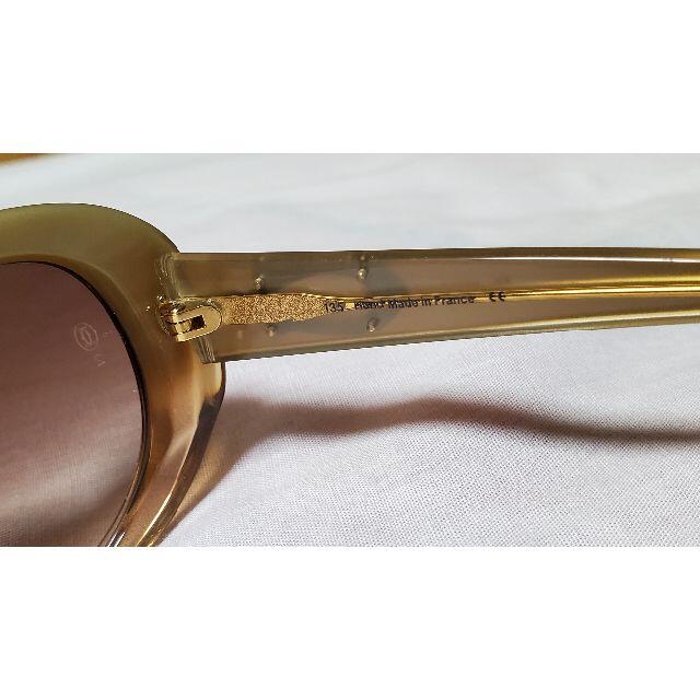 Cartier - 正規美 カルティエ Cデコール サングラス茶 ロングシェイプ