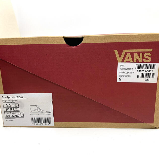 NEIGHBORHOOD(ネイバーフッド)の新品27cm VANS NEIGHBORHOOD SK8-HI ネイバースケハイ メンズの靴/シューズ(スニーカー)の商品写真