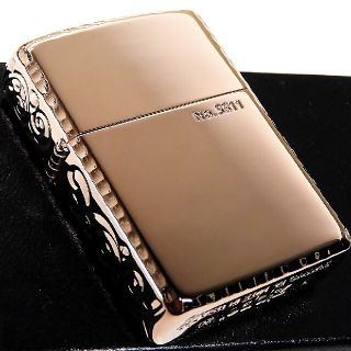 ジッポー(ZIPPO)の『送料無料』新品◇ZIPPO◇限定アーマー３面アラベスク◇ピンクゴールド◇ジッポ(タバコグッズ)