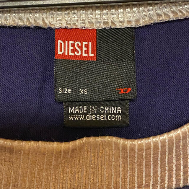 DIESEL(ディーゼル)のDIESEL  レディース　ロングTシャツ　ロンT XS レディースのトップス(Tシャツ(長袖/七分))の商品写真