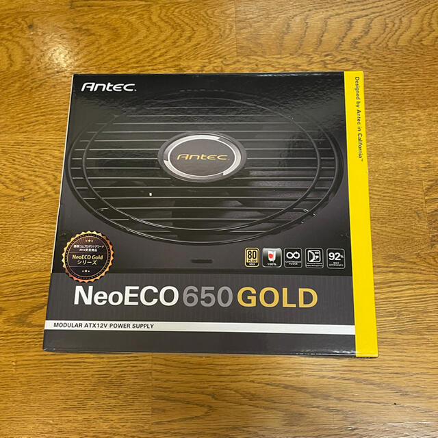 PC電源 antec 650W GOLD NE650Gの通販 by lart's shop｜ラクマ