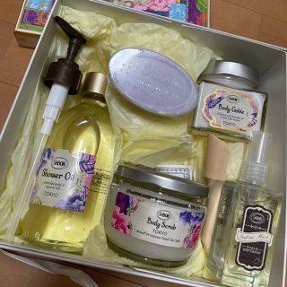 サボン(SABON)のSABONサボン東京 ギフトボックス 限定品 スクラブ シャワーオイル ジュレ(その他)