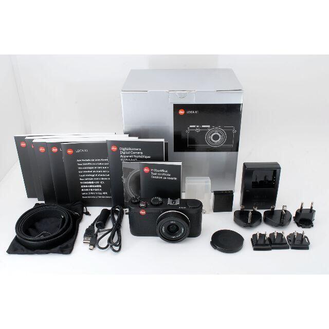正規通販 Leica 付属品多数】 【元箱 F2.8 24mm ELMARIT X1 コンパクトデジタルカメラ