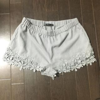 ザラ(ZARA)の処分します！レースショーパン(ショートパンツ)