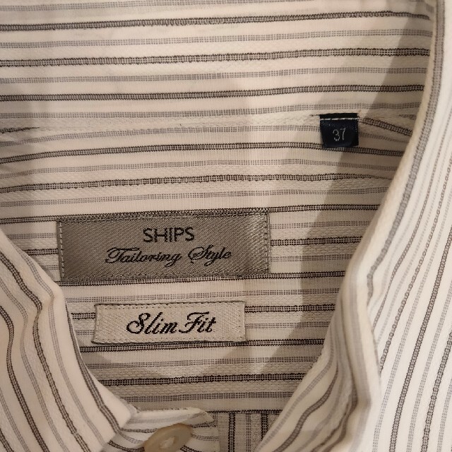SHIPS(シップス)の【美品】シップス　ストライプシャツ メンズのトップス(シャツ)の商品写真
