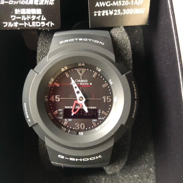 G-SHOCK(ジーショック)の新品未使用 G-SHOCK  AWG-M520-1AJF 電波ソーラー メンズの時計(腕時計(アナログ))の商品写真