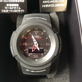 ジーショック(G-SHOCK)の新品未使用 G-SHOCK  AWG-M520-1AJF 電波ソーラー(腕時計(アナログ))