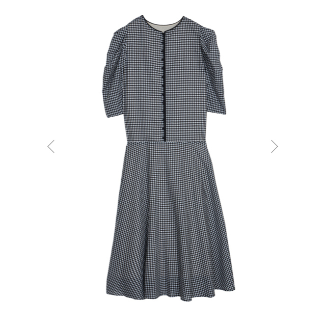 Ameri VINTAGE - AMERI 2WAYPUFFSLEVEDRESS ギンガムチェック Ameri VINTAGE - AMERI 2WAYPUFFSLEVEDRESS ギンガムチェック