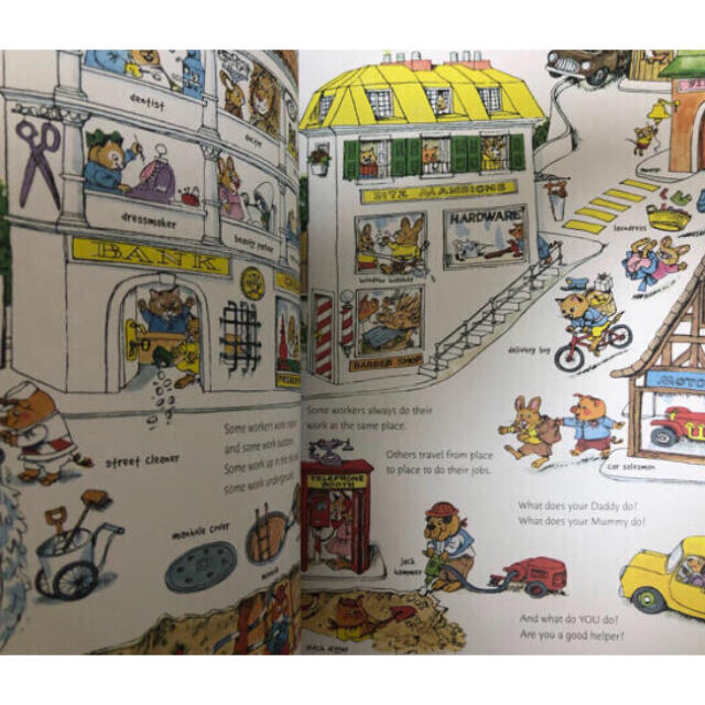 Richard Scarryリチャードスキャリー 英語絵本 絵辞書10冊洋書 - urtrs.ba