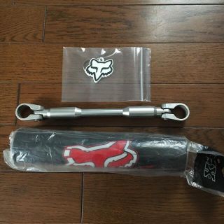 FOXレーシングバンドブレースとカバーキーホルダー(モトクロス用品)