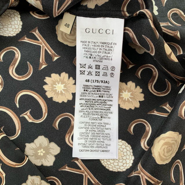 Gucci - GUCCI グッチ 21SS Ken Scott シルク シャツ 未使用タグ付きの通販 by カール｜グッチならラクマ