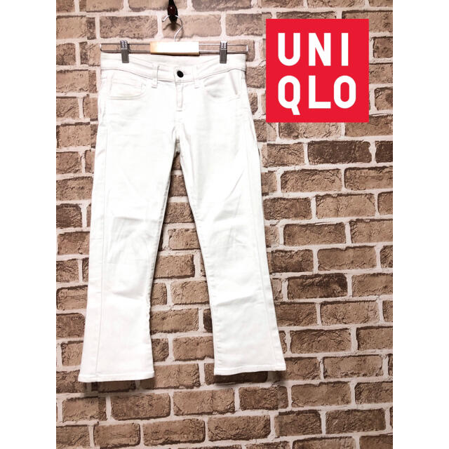 UNIQLO(ユニクロ)の【超人気】❤ユニクロ❤ スキニー パンツ 白 ストレッチ UNIQLO 春 夏 レディースのパンツ(スキニーパンツ)の商品写真