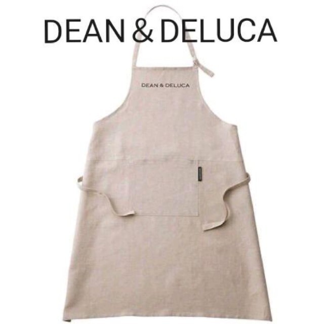 DEAN & DELUCA(ディーンアンドデルーカ)の◇新品◇DEAN＆DELUCA　リネンフルエプロン　麻　ディーン＆デルーカ インテリア/住まい/日用品のキッチン/食器(その他)の商品写真