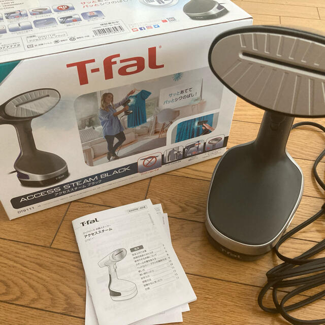 T-fal(ティファール)の【試用1回のみ】T-fal 衣類スチーマー スマホ/家電/カメラの生活家電(アイロン)の商品写真