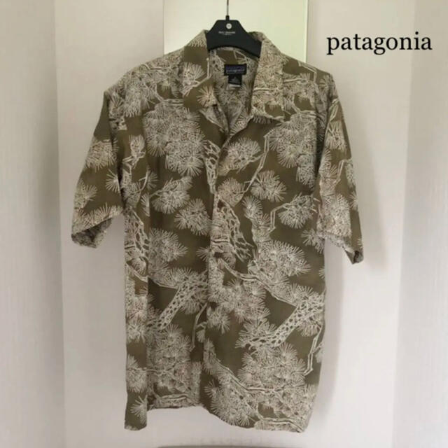 patagonia 和柄サマーシャツ【希少】