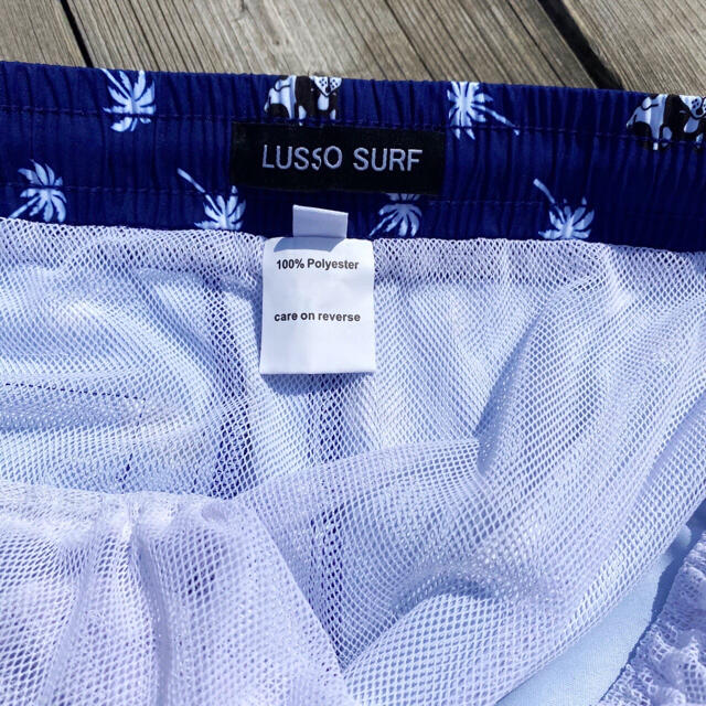 STANDARD CALIFORNIA(スタンダードカリフォルニア)のSafari系☆LUSSO SURF ハーフパンツ　水着　Lサイズ　RVCA メンズのパンツ(ショートパンツ)の商品写真