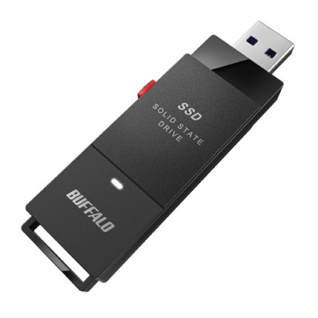 バッファロー スティックSSD SSD-PUT1.0U3-BKA HD