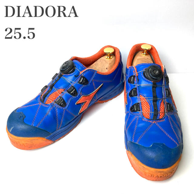 DIADORA(ディアドラ)のDIADORA スニーカー　ゴルフ　普通作業用　ワイヤー紐　リール　安全靴 メンズの靴/シューズ(スニーカー)の商品写真